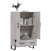 vidaXL Skříň highboard šedá sonoma 69,5 x 31 x 115 cm kompozitní dřevo