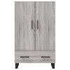 vidaXL Skříň highboard šedá sonoma 69,5 x 31 x 115 cm kompozitní dřevo