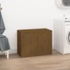 vidaXL Truhla na prádlo medově hnědá 88,5x44x66cm masivní borové dřevo