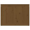 vidaXL Truhla na prádlo medově hnědá 88,5x44x66cm masivní borové dřevo