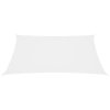 vidaXL Stínící plachta oxfordská látka obdélníková 5 x 7 m bílá