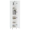 vidaXL Skříň highboard bílá 34,5 x 34 x 180 cm kompozitní dřevo