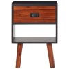 vidaXL Noční stolek masivní akáciové dřevo 2 ks 40 x 30 x 57 cm