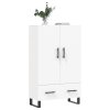 vidaXL Skříň highboard bílá 69,5 x 31 x 115 cm kompozitní dřevo