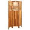 vidaXL 3dílný paraván 120 x 2 x 170 cm masivní akáciové dřevo