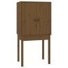 vidaXL Skříň highboard medově hnědá 60x40x120 cm masivní borovice