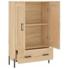 vidaXL Skříň highboard dub sonoma 69,5 x 31 x 115 cm kompozitní dřevo