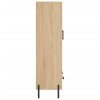 vidaXL Skříň highboard dub sonoma 69,5 x 31 x 115 cm kompozitní dřevo