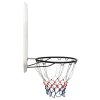 vidaXL Basketbalový koš bílý 109 x 71 x 3 cm polyethylen