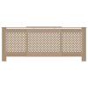 vidaXL Kryt na radiátor MDF 205 cm
