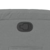 vidaXL Polohovací křeslo světle šedé textil
