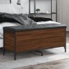 vidaXL Úložná lavice hnědý dub 102 x 42 x 45 cm kompozitní dřevo