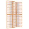 vidaXL Skládací 3dílný paraván v japonském stylu 120 x 170 cm
