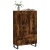vidaXL Skříň highboard kouřový dub 69,5 x 31 x 115 cm kompozitní dřevo