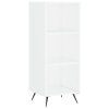 vidaXL Skříň highboard bílá 34,5 x 34 x 180 cm kompozitní dřevo
