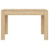 vidaXL Jídelní stůl dub sonoma 120 x 60 x 76 cm kompozitní dřevo