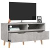 vidaXL TV skříňka betonově šedá 90 x 40 x 48,5 cm kompozitní dřevo