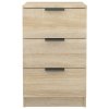 vidaXL Noční stolky 2 ks dub sonoma 40 x 36 x 65 cm