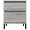 vidaXL Noční stolky 2 ks šedá sonoma 40x35x50 cm