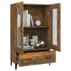 vidaXL Komoda kouřový dub 70 x 31 x 115 cm kompozitní dřevo