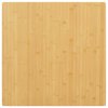 vidaXL Stolní deska 80 x 80 x 2,5 cm bambus