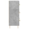 vidaXL Příborník betonově šedý 69,5 x 34 x 90 cm kompozitní dřevo