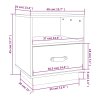 vidaXL Noční stolky 2 ks medově hnědé 40x34x45 cm masivní borové dřevo