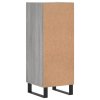 vidaXL Příborník šedý sonoma 34,5 x 34 x 90 cm kompozitní dřevo