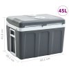 vidaXL Přenosný termoelektrický chladicí box 40 l 12 V 230 V E