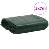 vidaXL Plachta zelená 5 x 7 m 650 g/m²