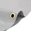 vidaXL Plachta šedá 5 x 7 m 650 g/m²