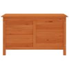 vidaXL Zahradní úložný box 99x49,5x58,5 cm masivní jedlové dřevo