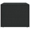 vidaXL Zahradní úložný box černý 291 l polyratan