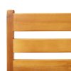 vidaXL Zahradní židle 2 ks 66,5 x 65 x 81 cm masivní akáciové dřevo
