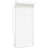 vidaXL Předokenní roleta hliníková 100 x 210 cm bílá