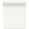 vidaXL Předokenní roleta hliníková 100 x 130 cm bílá