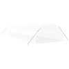 vidaXL Skleník s ocelovým rámem bílý 72 m² 18 x 4 x 2 m