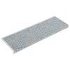 vidaXL Samolepící nášlapy na schody vzhled sisal 15 ks 65x21x4cm modré