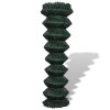 vidaXL Drátěné pletivo ocel 1,5 x 25 m zelené