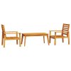vidaXL 3dílná sada zahradního nábytku masivní akáciové dřevo