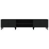 vidaXL TV skříňka černá 180 x 31,5 x 40 cm kompozitní dřevo