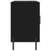 vidaXL Příborník černý 100 x 36 x 60 cm kompozitní dřevo