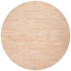 vidaXL Kulatá stolní deska Ø80x2,5 cm masivní dub bez povrchové úpravy