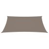 vidaXL Stínící plachta oxfordská látka obdélníková 6 x 7 m taupe