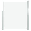 vidaXL Zatahovací boční markýza / zástěna 160 x 500 cm krémová