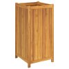 vidaXL Zahradní truhlík s vložkou 50x50x100 cm masivní akáciové dřevo
