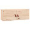 vidaXL Nástěnné skříňky 2 ks 80 x 30 x 30 cm masivní borové dřevo