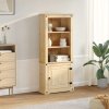 vidaXL Skříň highboard Corona 74 x 38 x 170 cm masivní borové dřevo