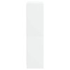 vidaXL Highboard s dvířky bílý 68 x 37 x 142 cm kompozitní dřevo