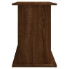 vidaXL Stojan na akvárium hnědý dub 101 x 41 x 58 cm kompozitní dřevo